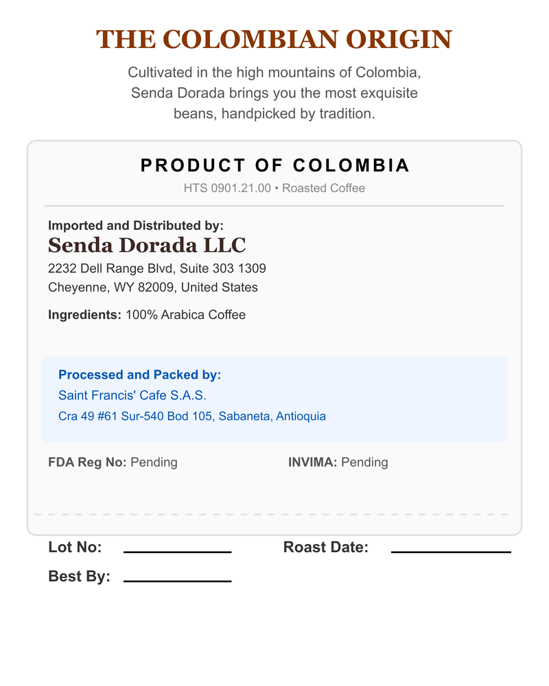 Sudán Rume Natural back label